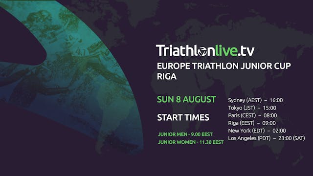 2021 Europe Triathlon Junior Cup Riga