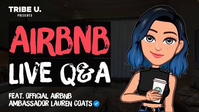 Airbnb Live Q&A w Lauren Coats