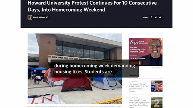 Bold Business: Students at Howard Uni...