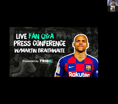 Martin's Fan Press Conference