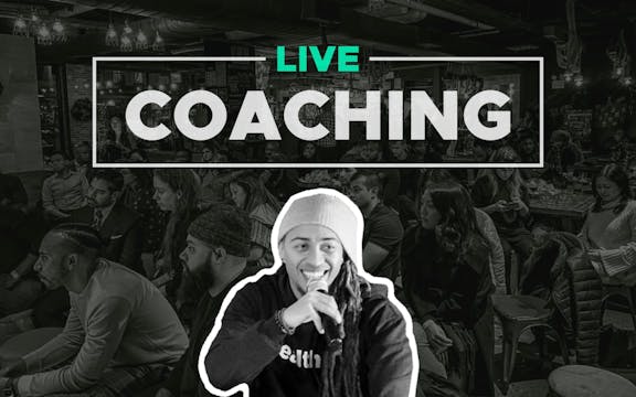 1:1 Live Coaching w/ Arthur Maddox