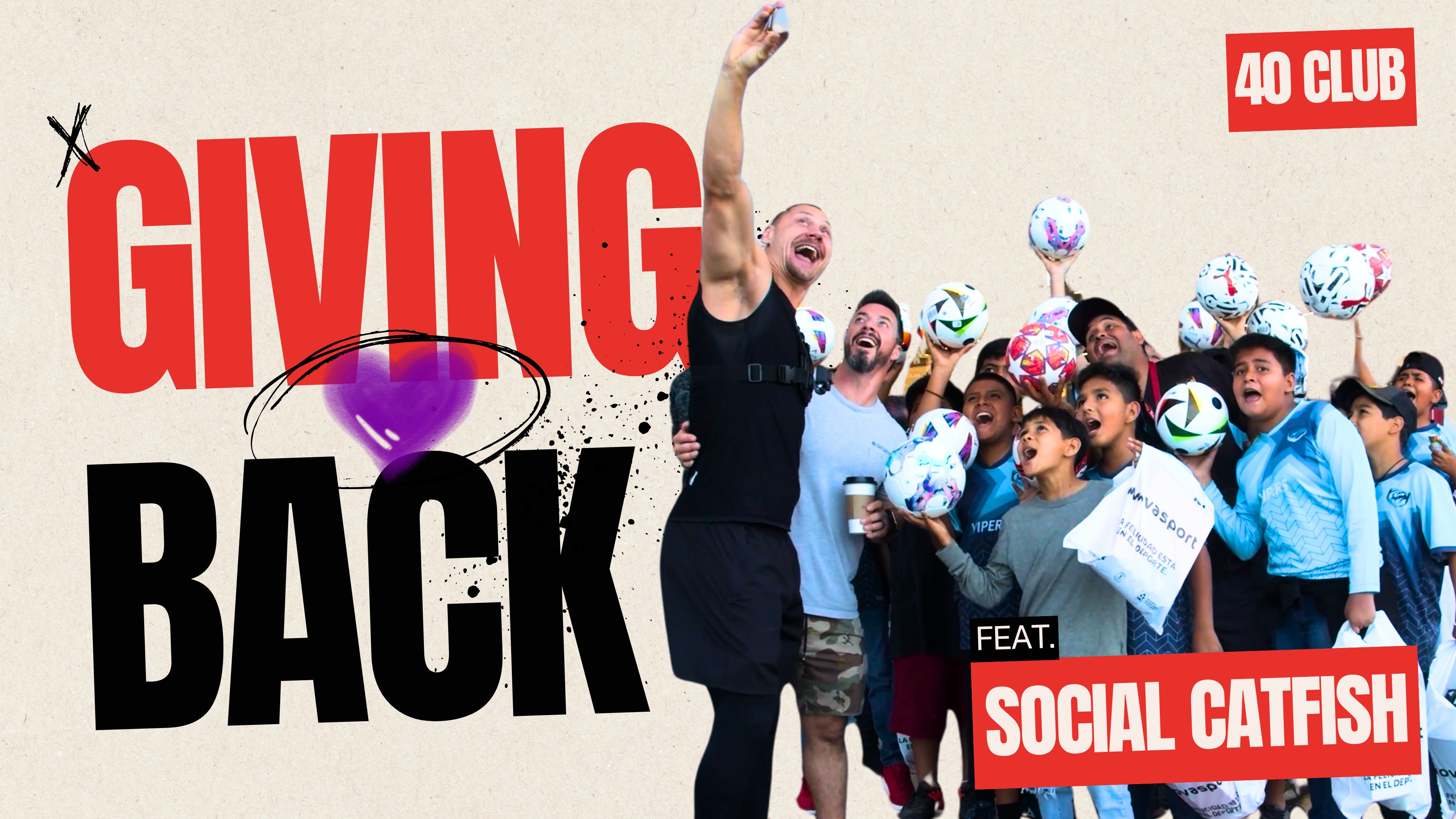 40 Club: Surprising an Entire Kids Soccer Team in Mexico 🇲🇽