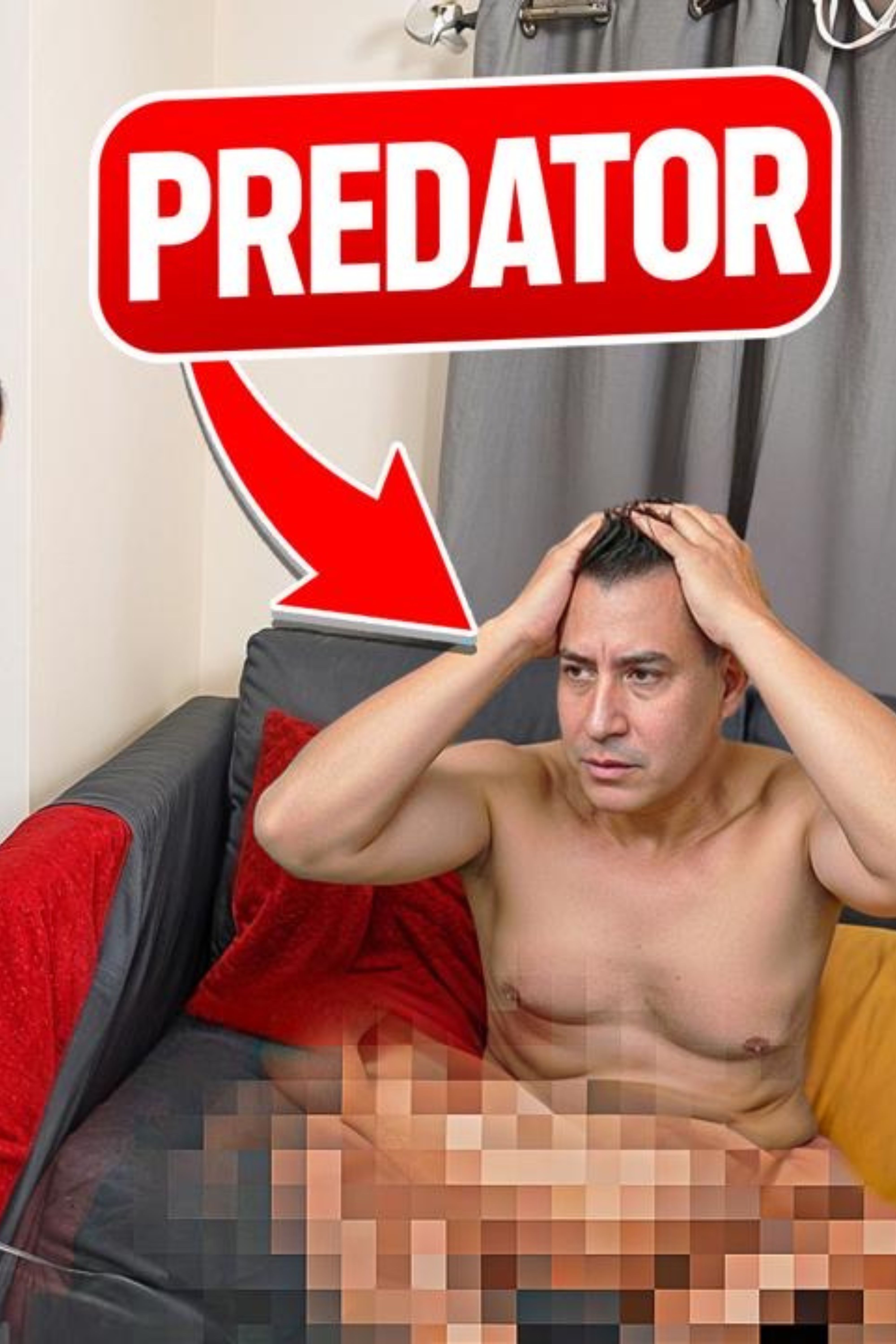 46yo PRED Thought She Was Home Alone [BUSTED]