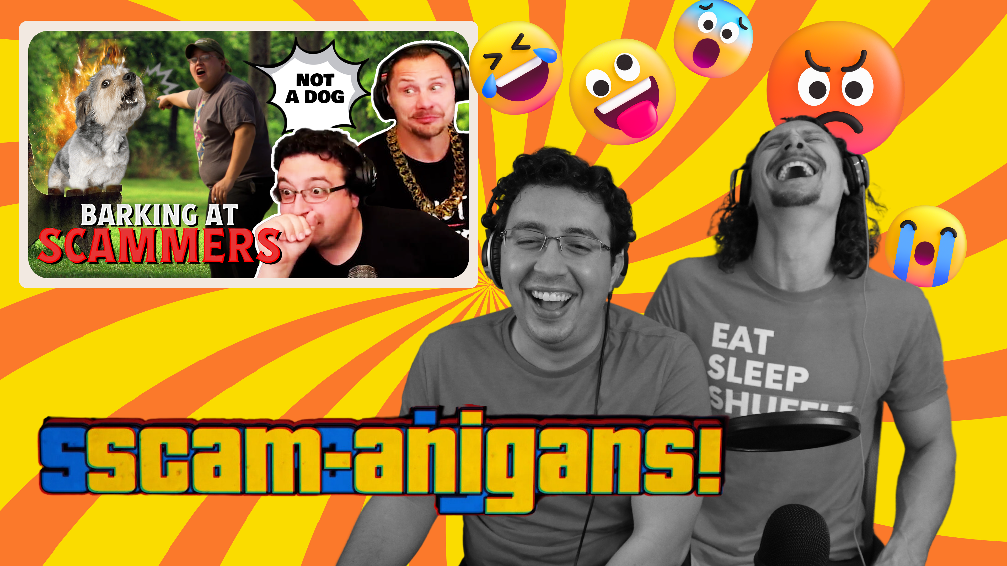 Scammer Tries to Hide Barking Dogs | Scamanigans