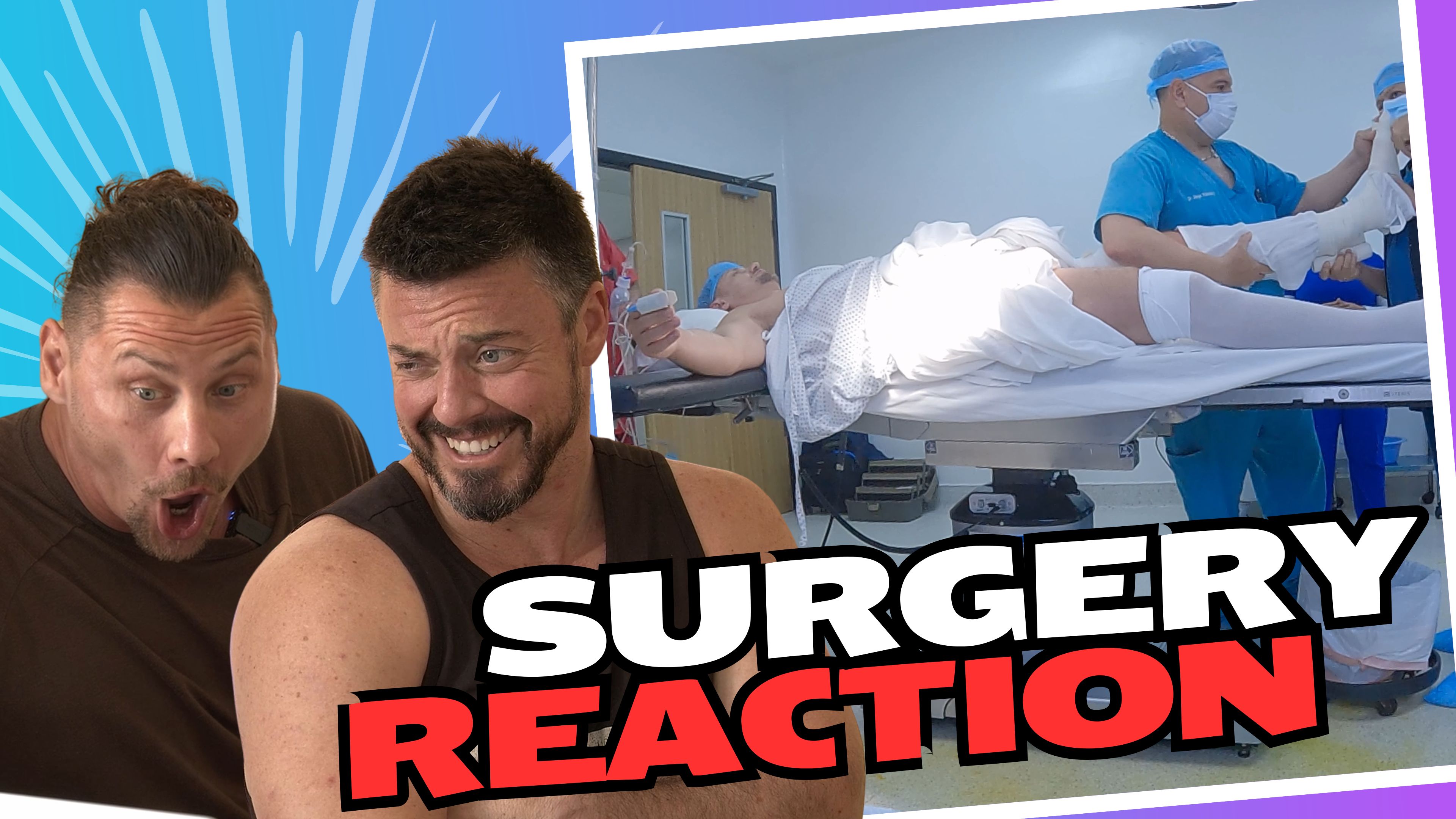 Graphic AF: Art’s Surgery Reaction
