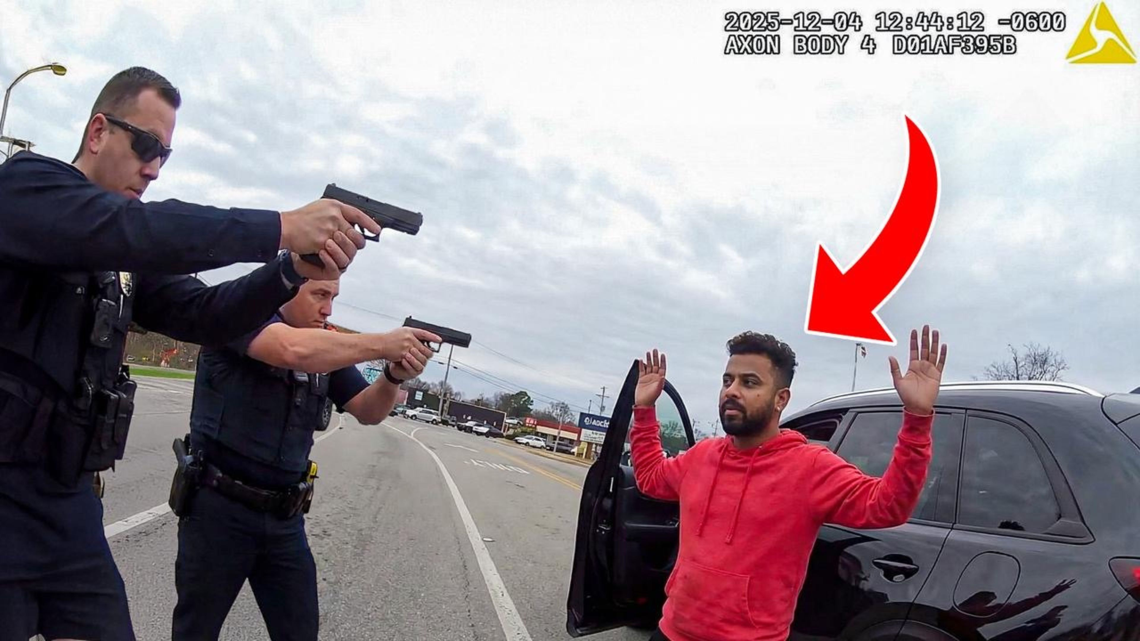 Indian Scammer Arrested at Gunpoint on the Highway