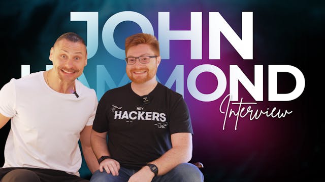 John Hammond | Exclusive London Inter...