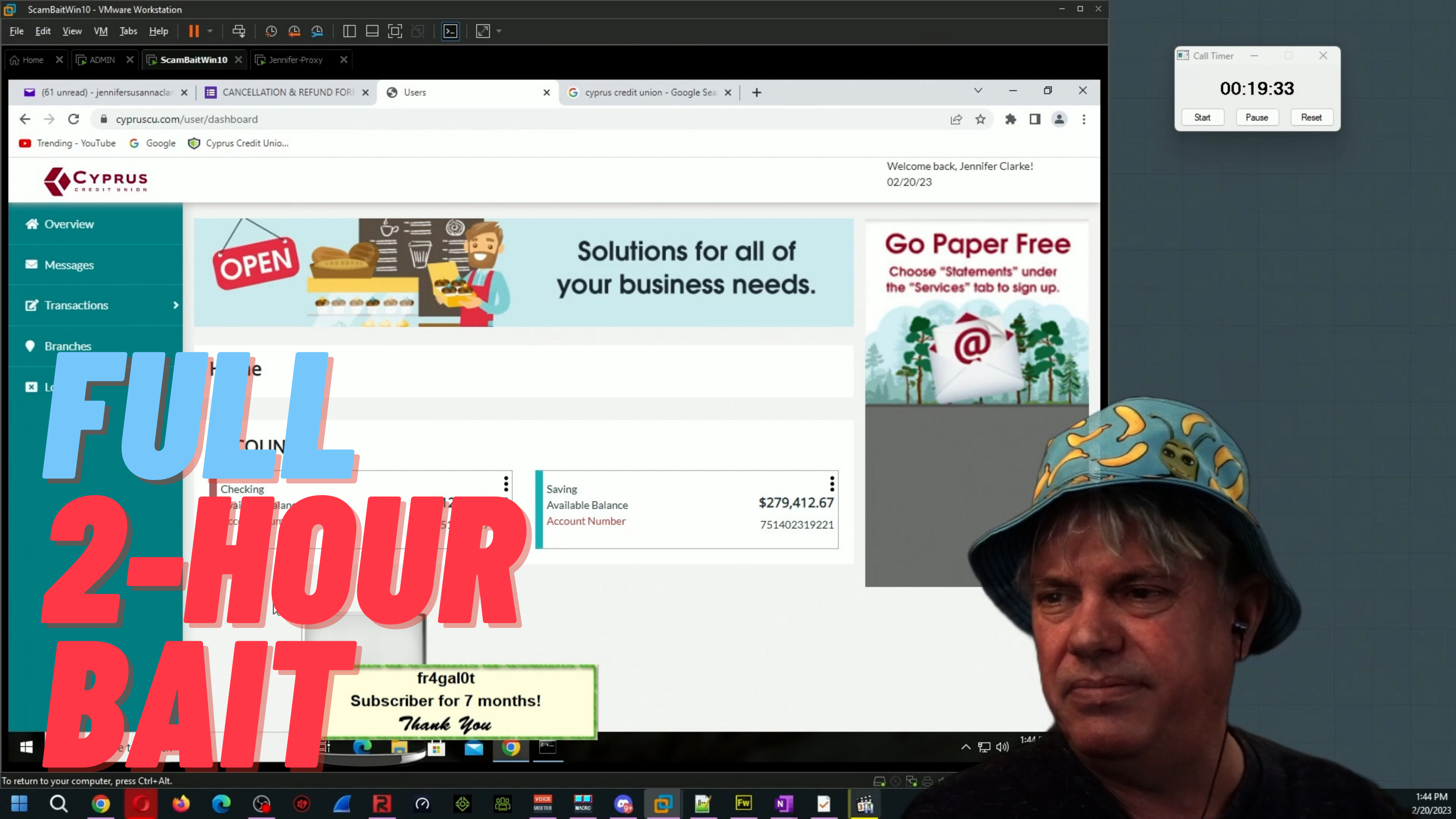 Full 2-Hour Scambait of "Kevin" | Modder Paul Scambaits