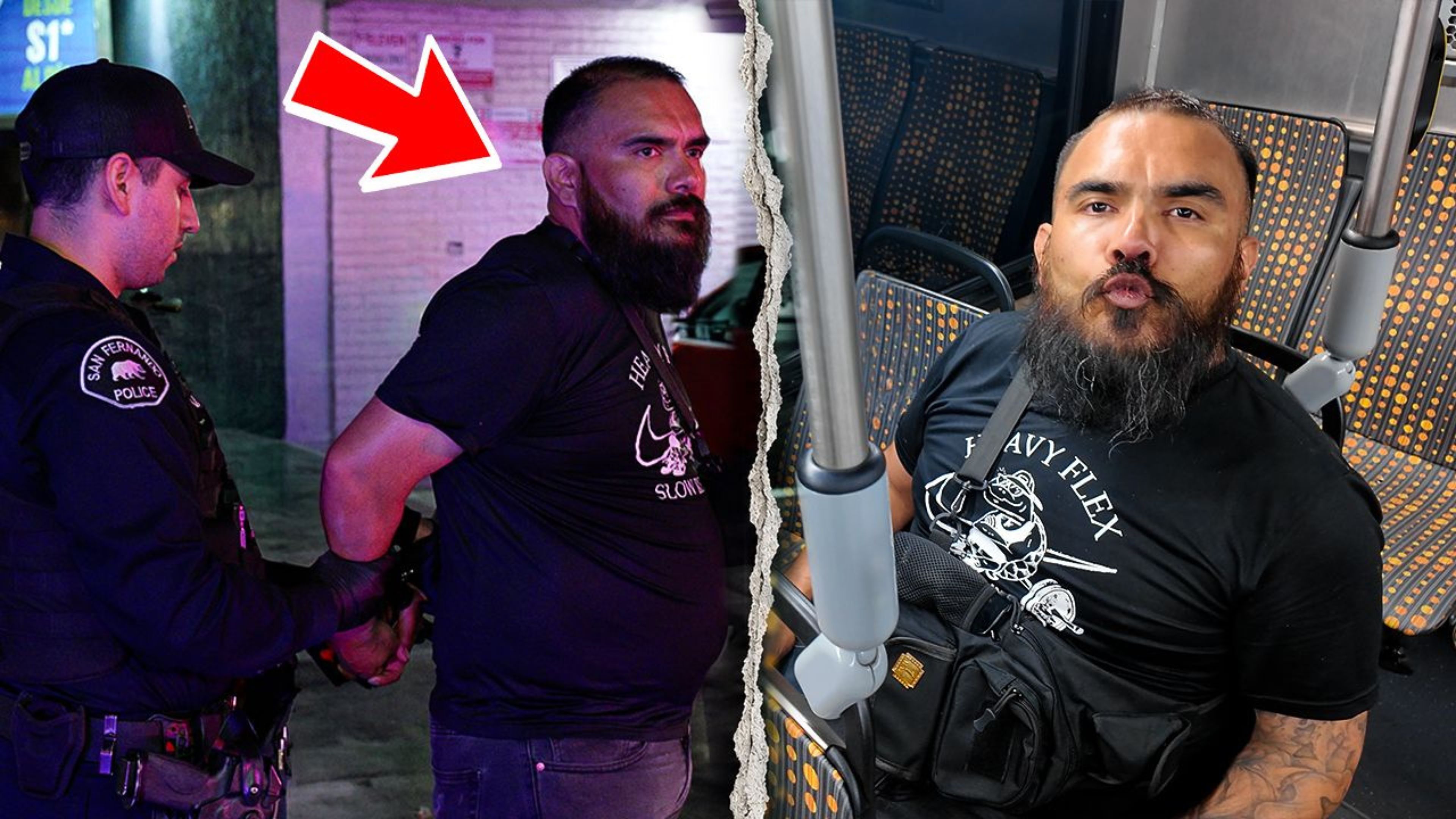 Predator Tries to Escape So We Shut Down a City Bus