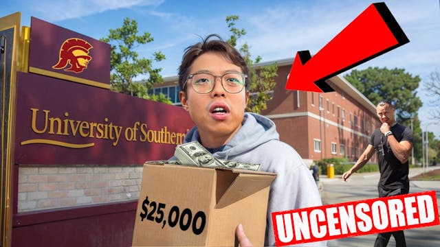 USC Student Is a Pro Scammer! [UNCENS...