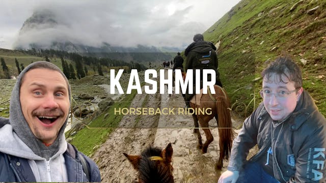 Horseback Riding in Kashmir, India