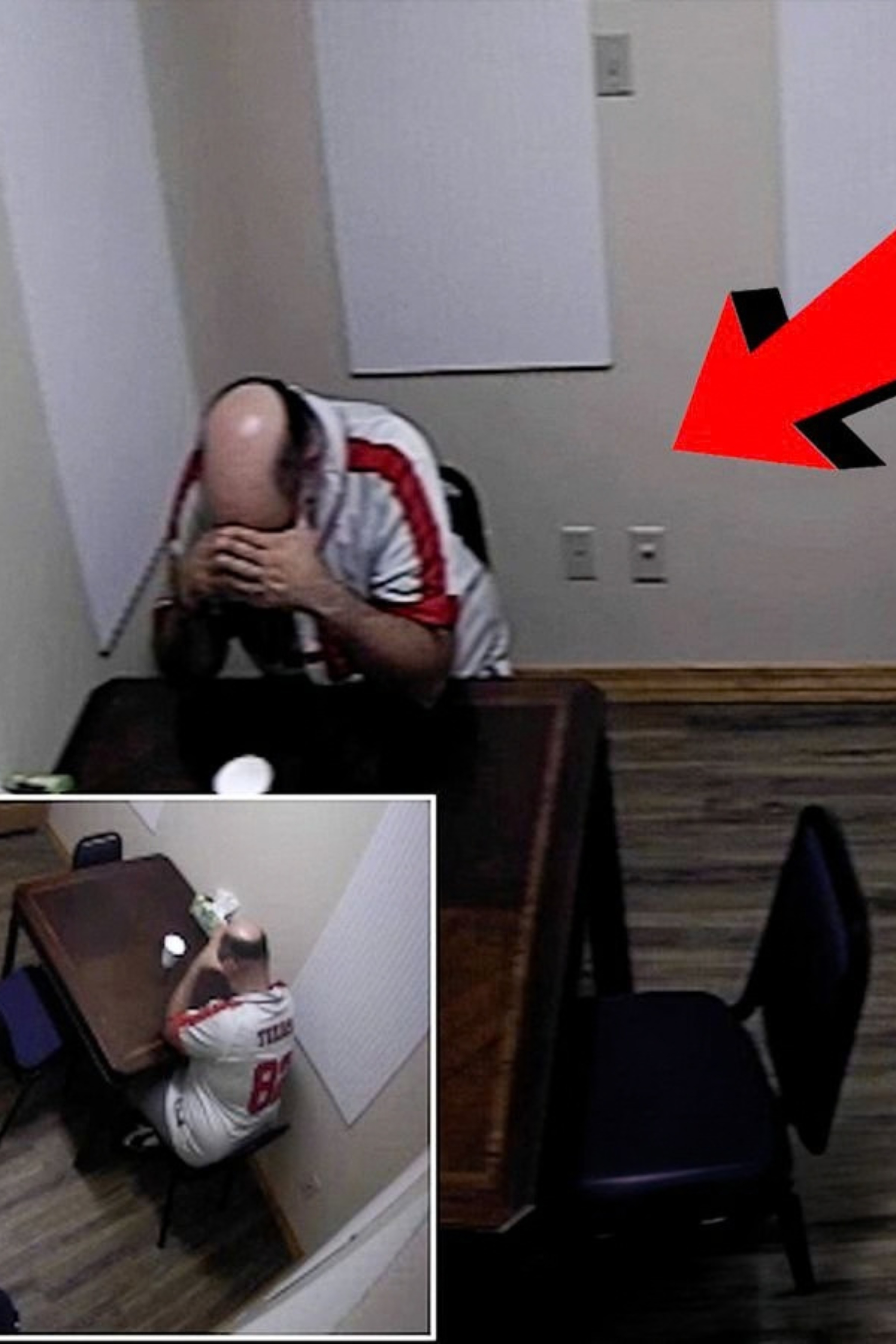 Married Man Breaks Down After Hotel Room Sting