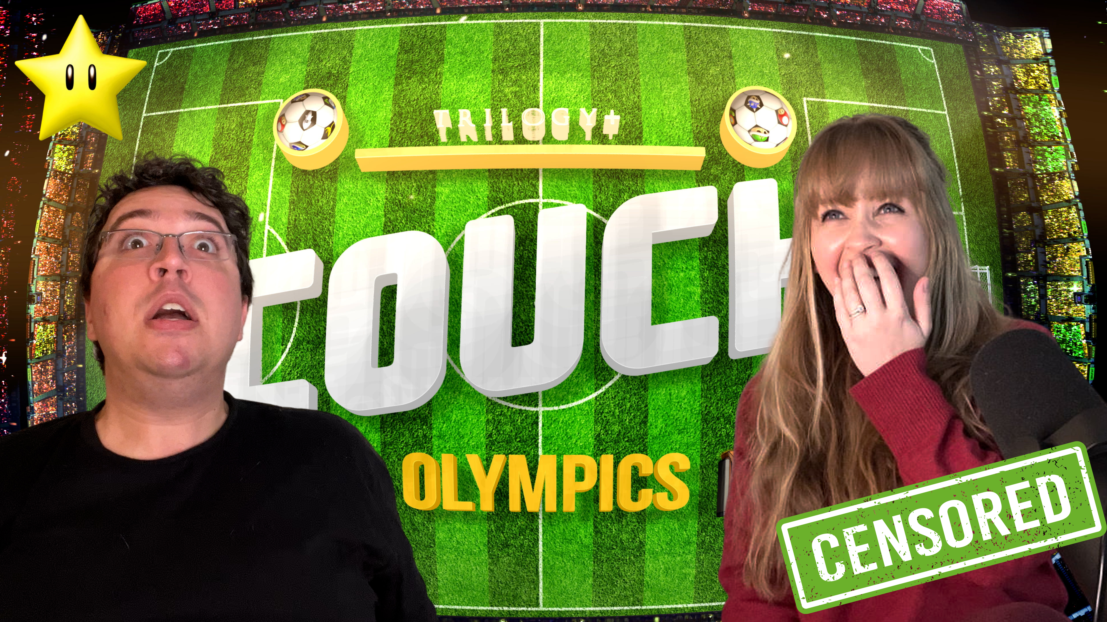 Couch Olympics: Mario Kart (Star Cup) [CENSORED]