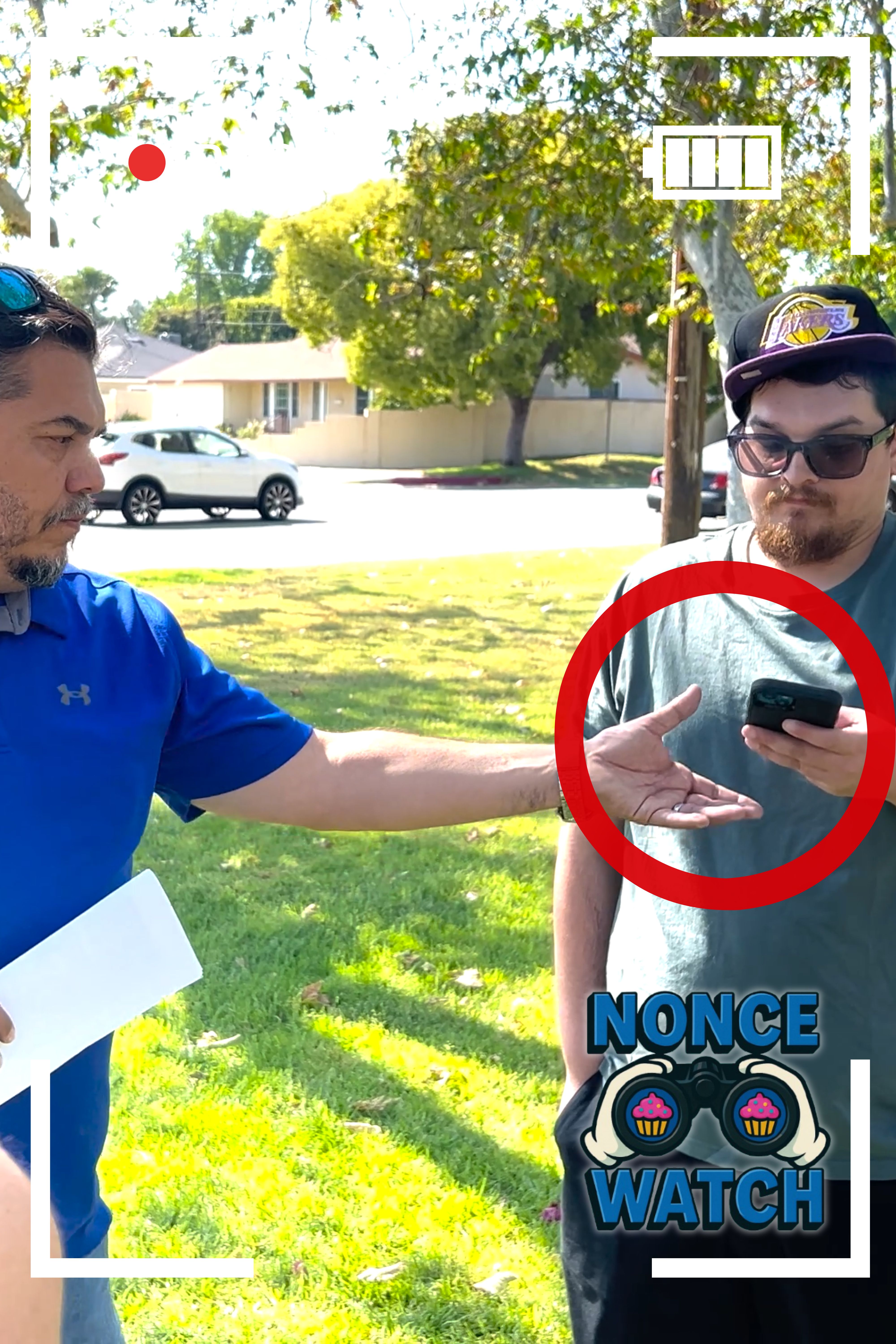 Predator's Dad Shows Up and Smashes His Phone