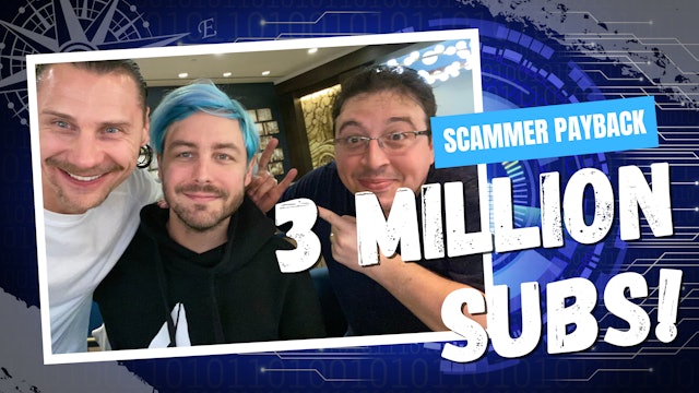 Drinks with Scammer Payback as He Hits 3 Million Subs!