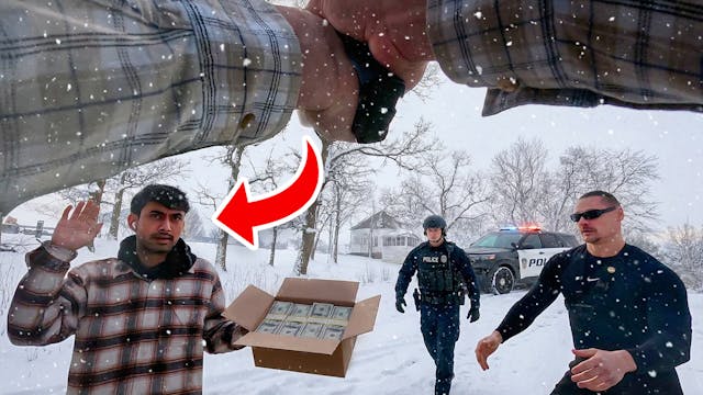 Hunting Scammer In a Snowstorm with t...