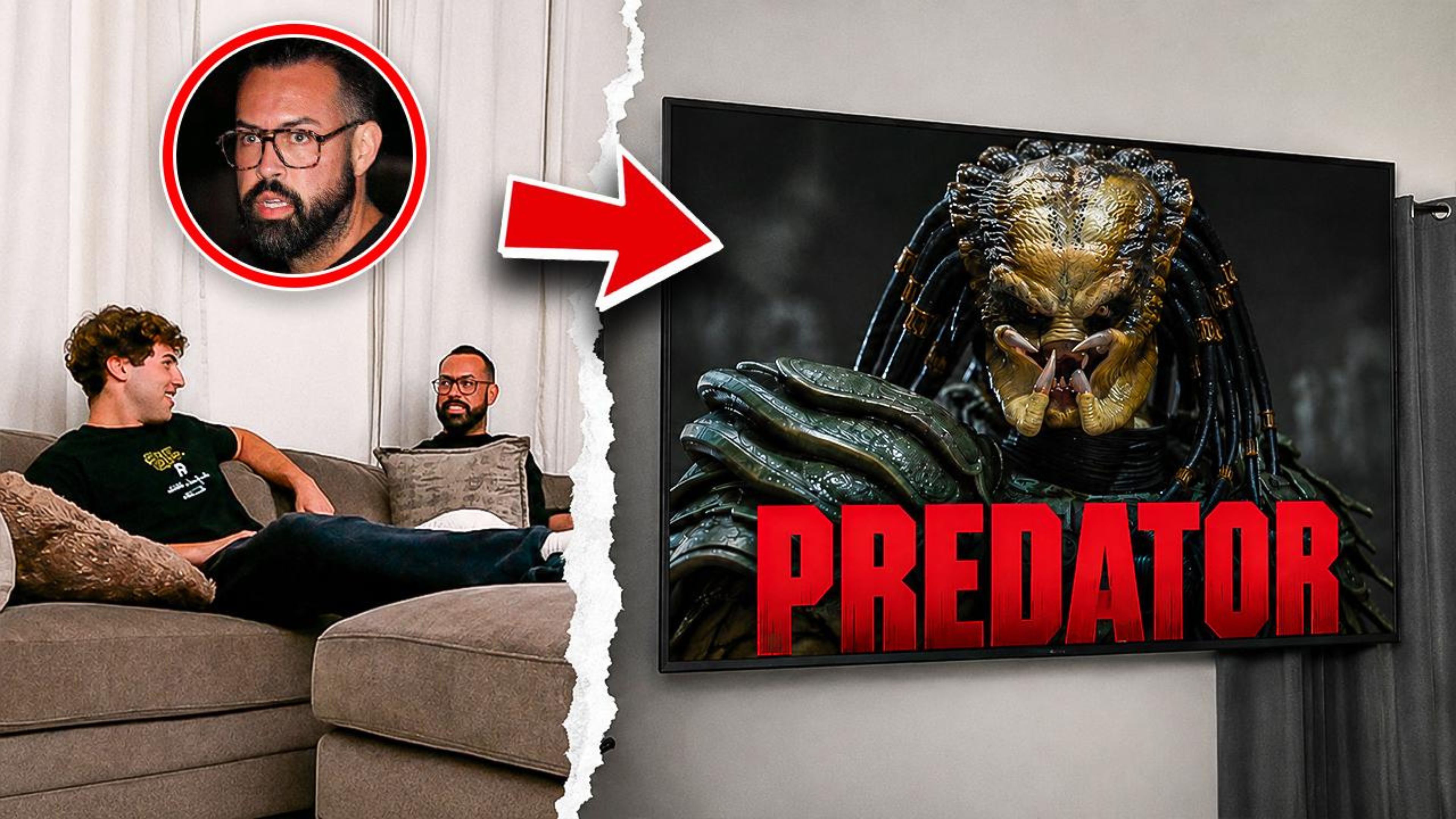 Predator Came for Young Boy, So We Greeted Him with “Predator” Movie