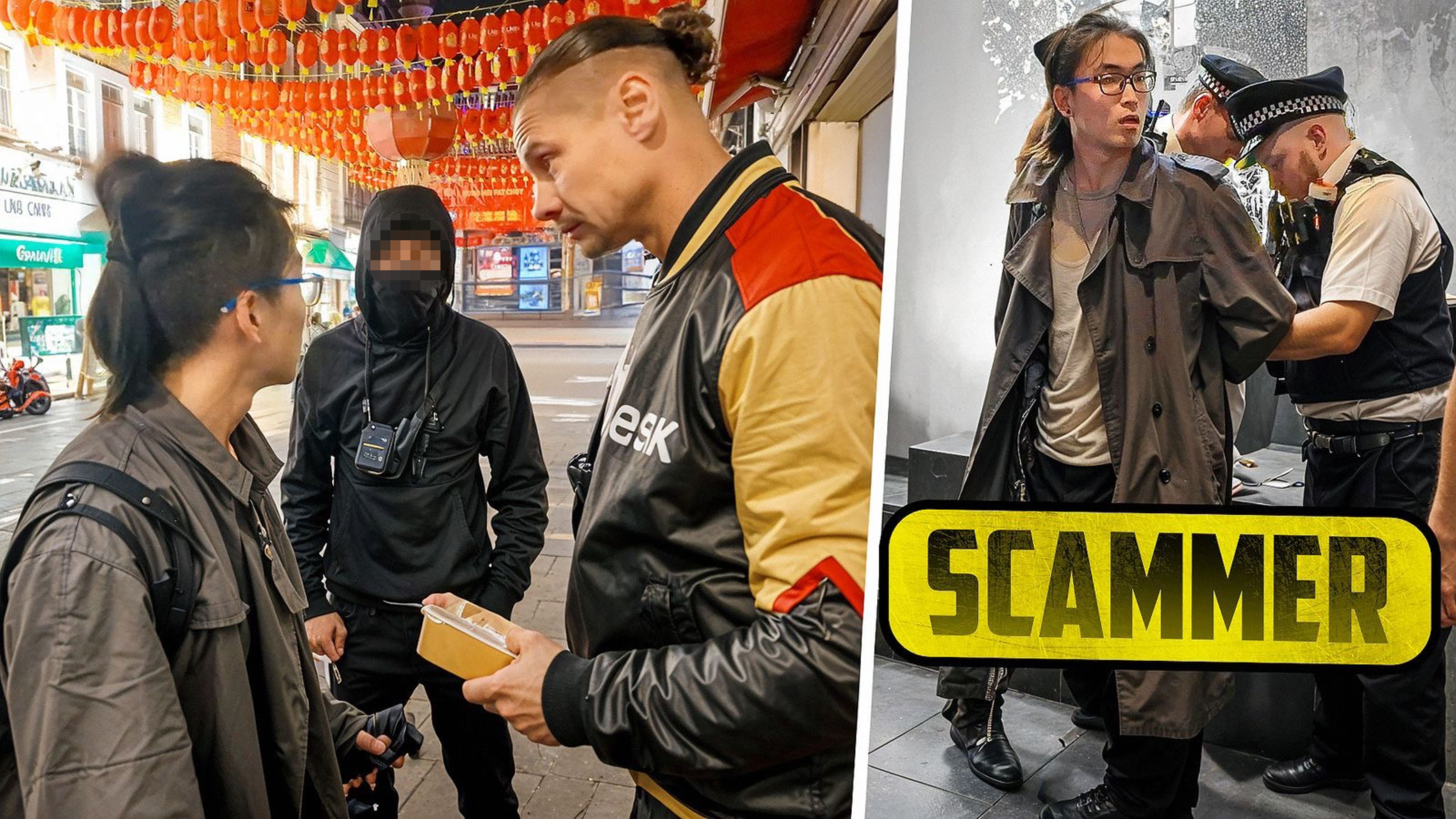 Mafia Scammer Confronted In Chinatown 🇬🇧