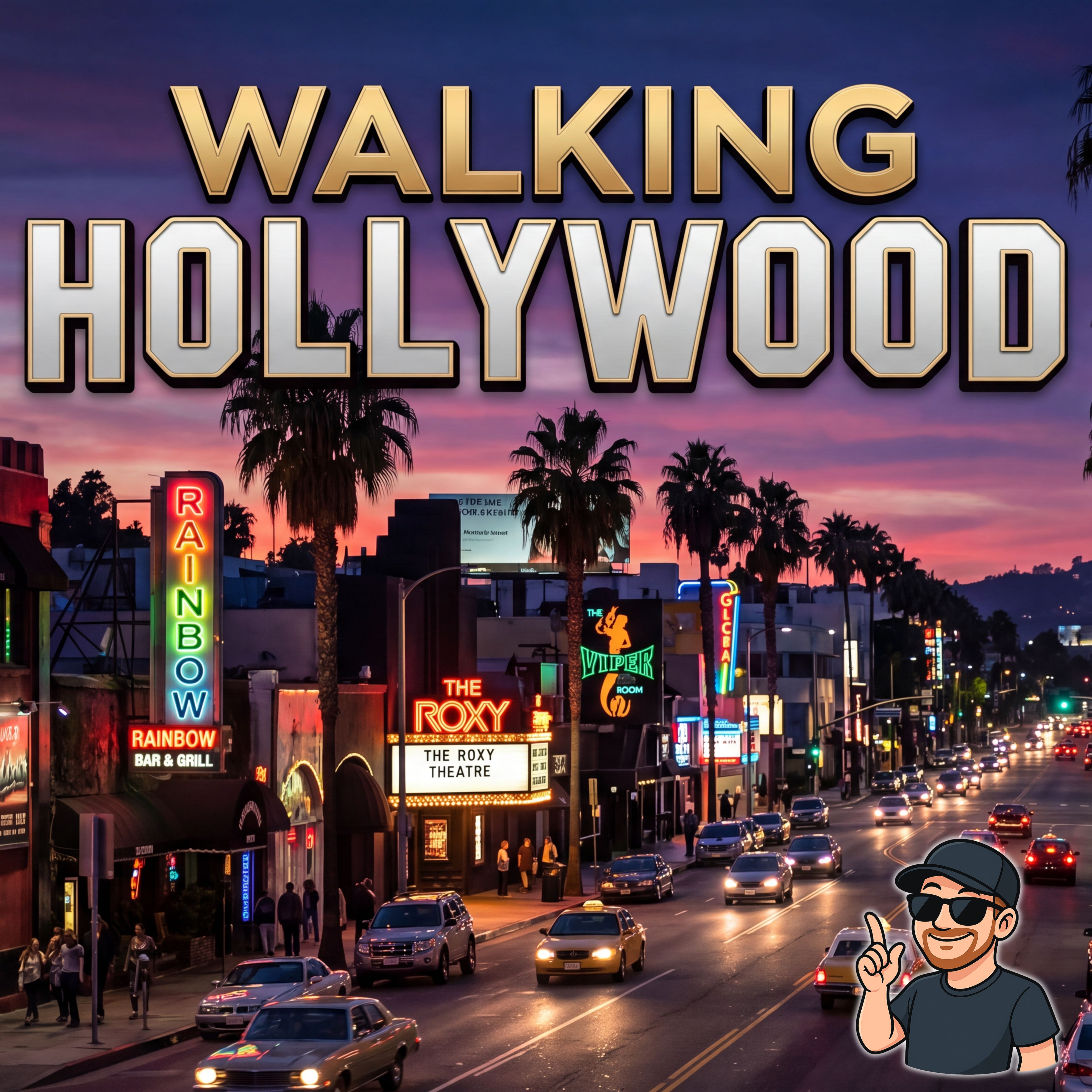 JohnnyPop: Walking Hollywood (The Rainbow, The Viper Room, Tower Records & More)