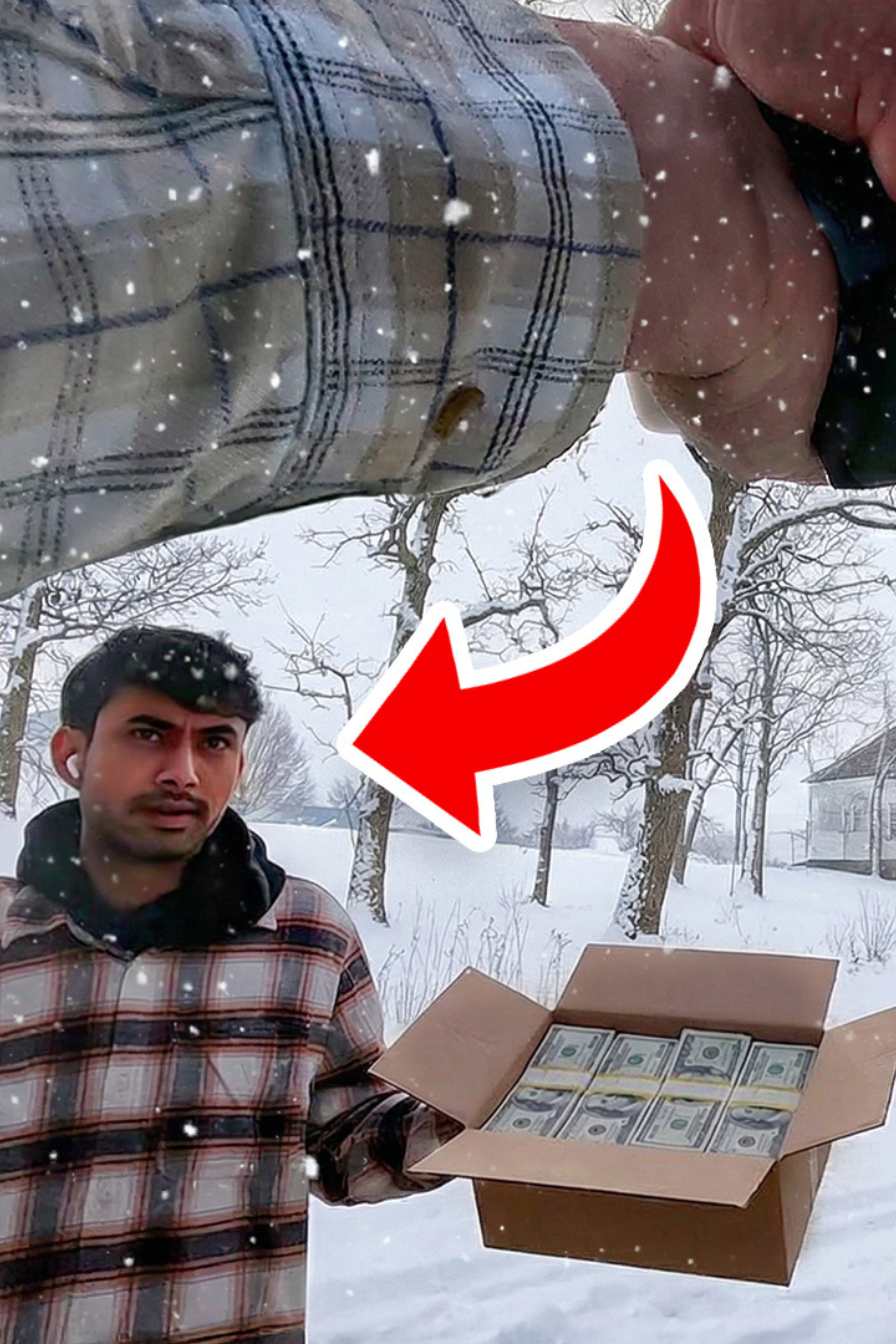Hunting Scammer In a Snowstorm with the Sheriff