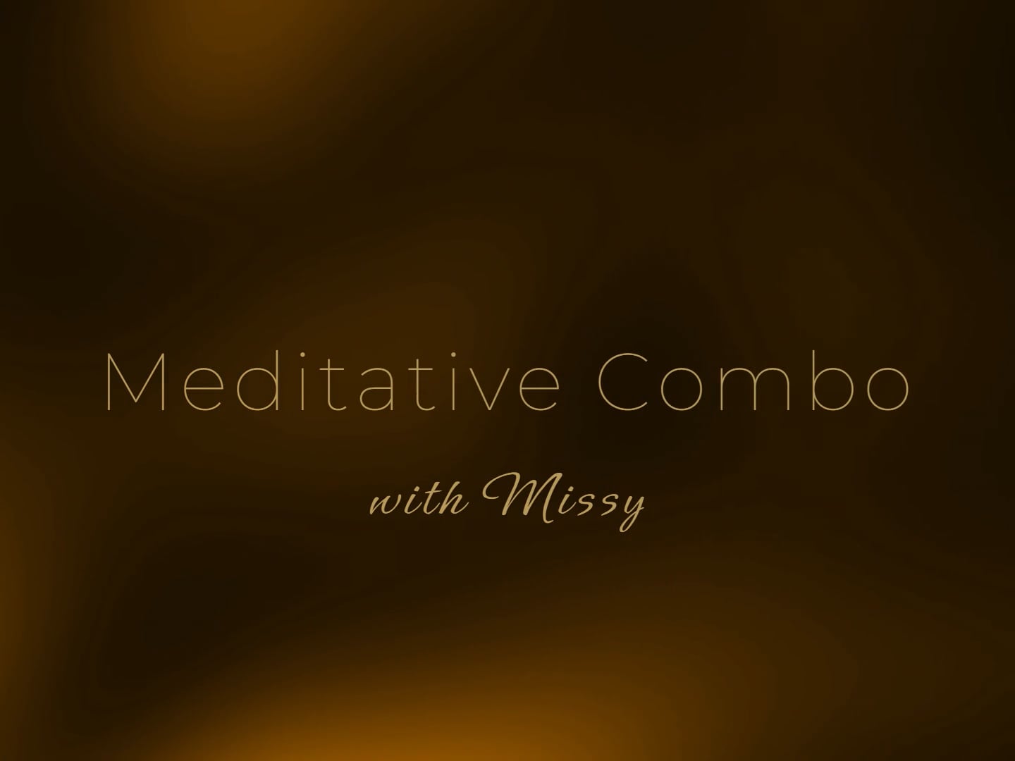 Chest Circles, Fankick, Booty Rolls | Meditative Combo 1.4