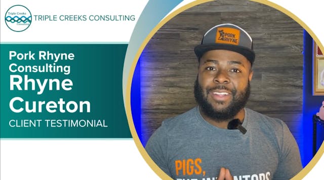 Rhyne Cureton - CLIENT TESTIMONIAL