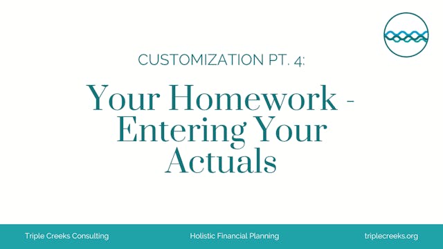 Customizing Part 4: Your Homework - E...