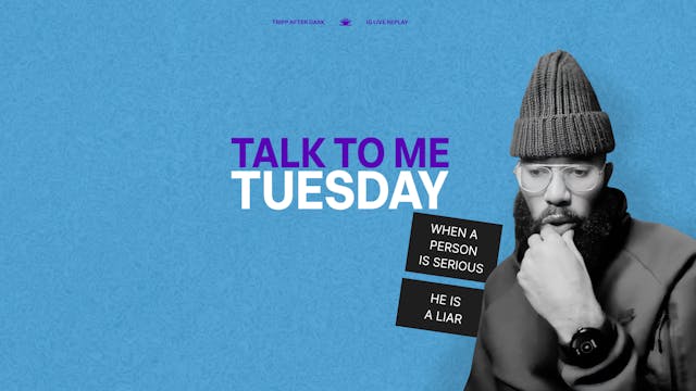 They Are Lying To You- Tripp Fontane ...