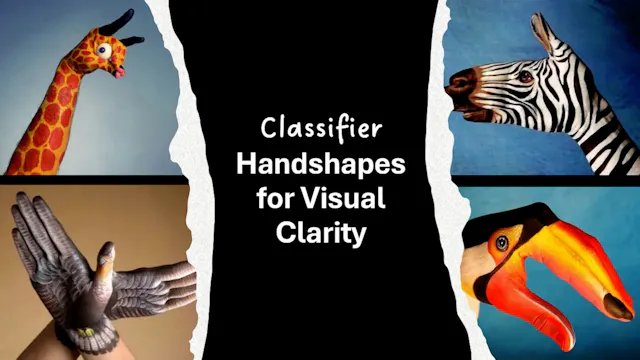 Classifier Handshapes for Visual Clarity