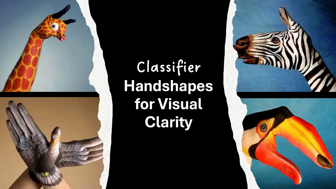Classifier Handshapes for Visual Clarity