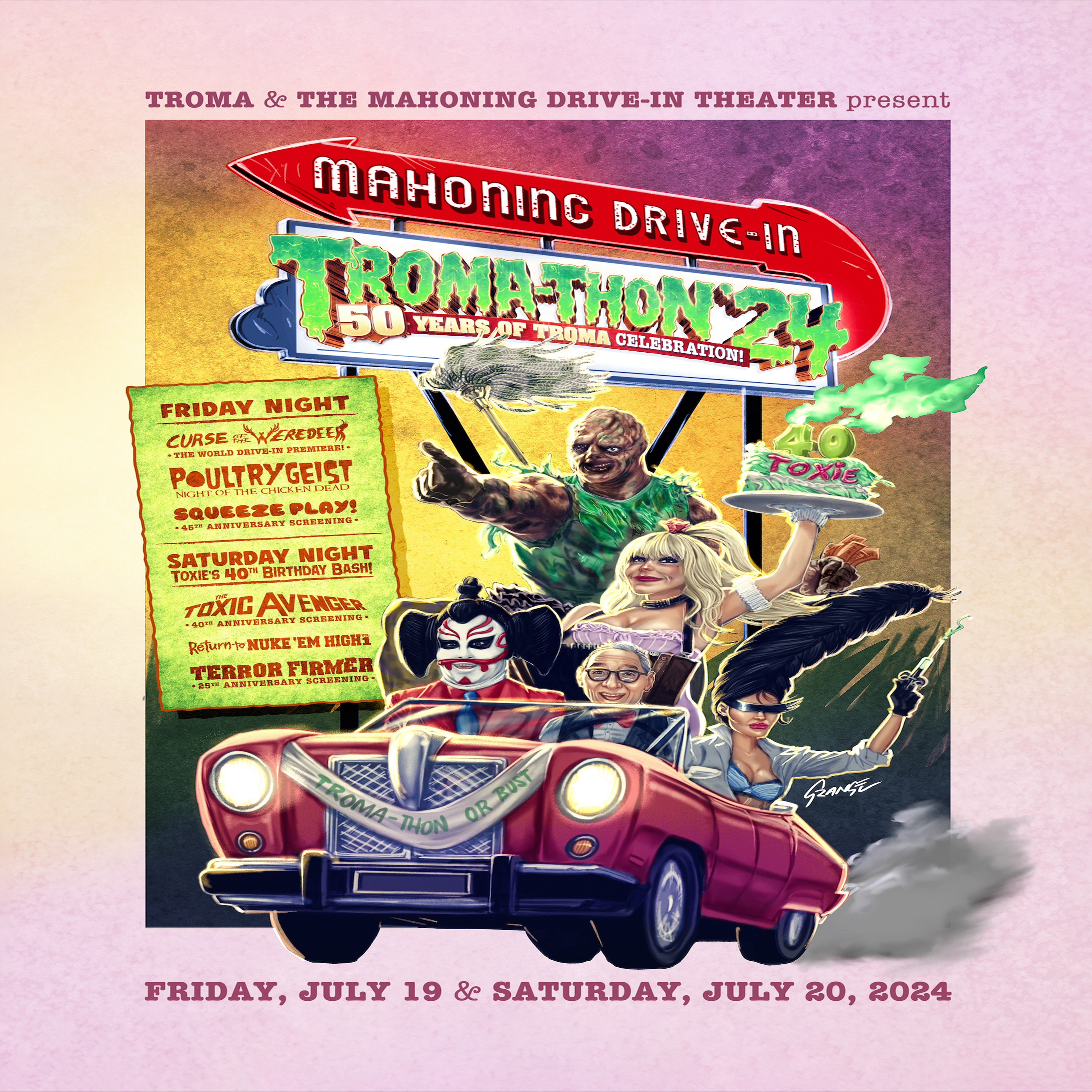 Troma-Thon ‘24: 50 Years of Troma Celebration!