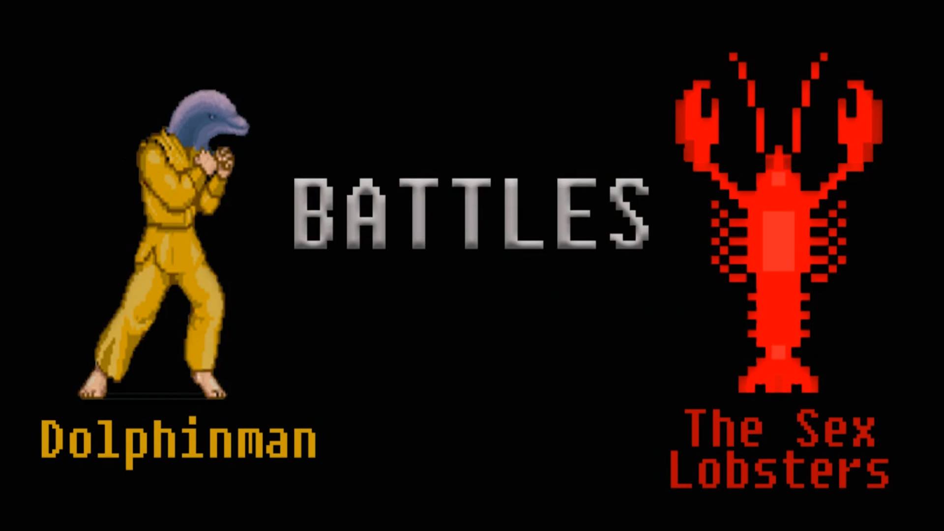 Dolphinman Battles The Sex Lobsters