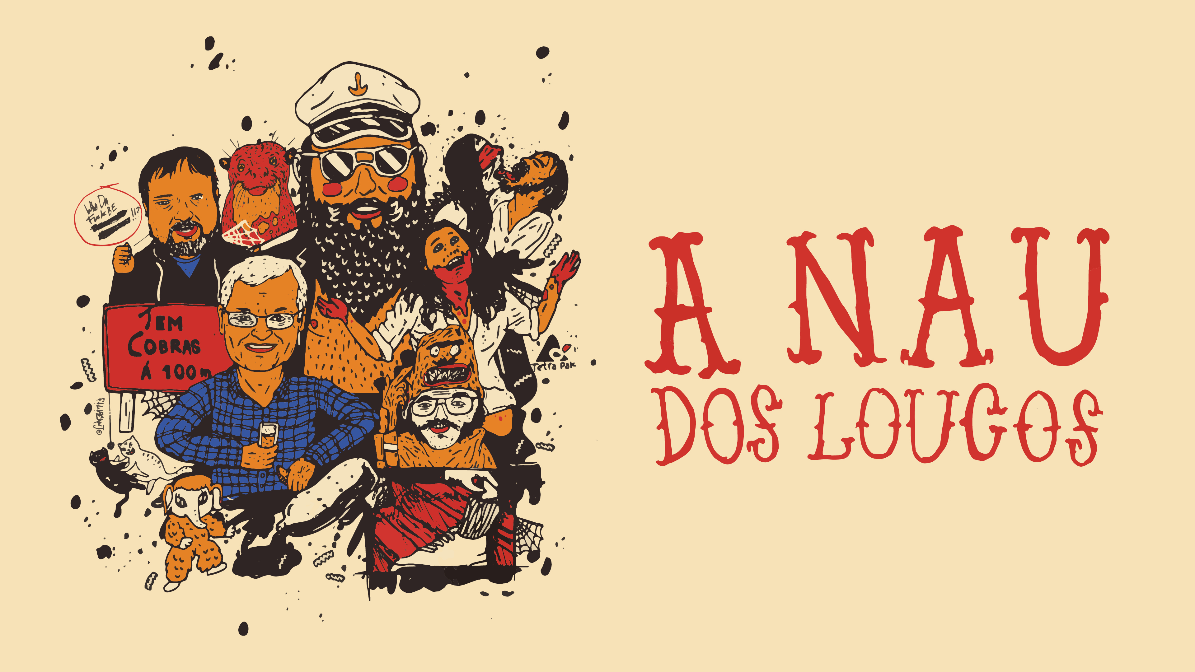 A Nau dos Loucos - Mergulho e Decolagem de Pazucus