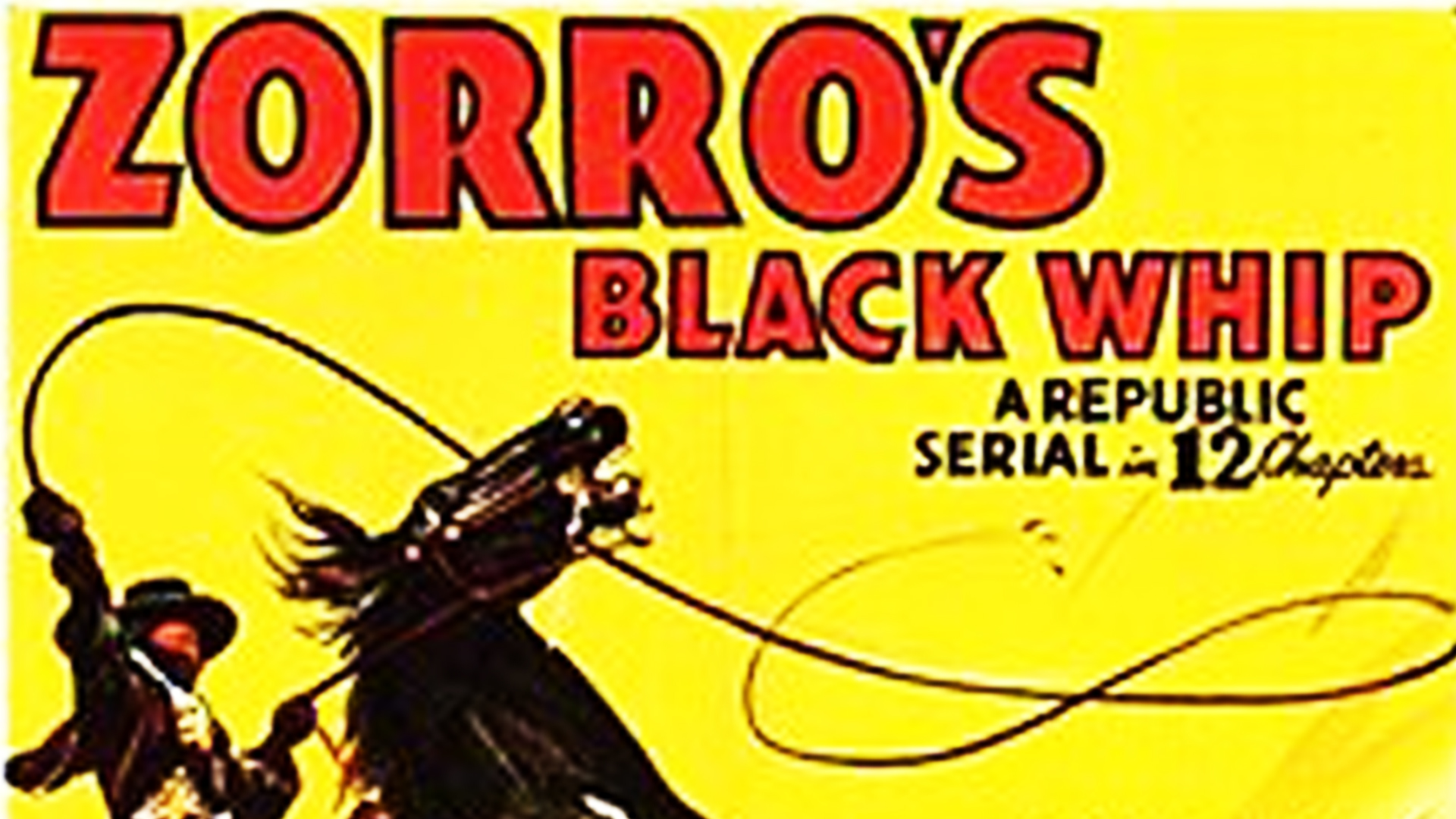 Zorro's Black Whip