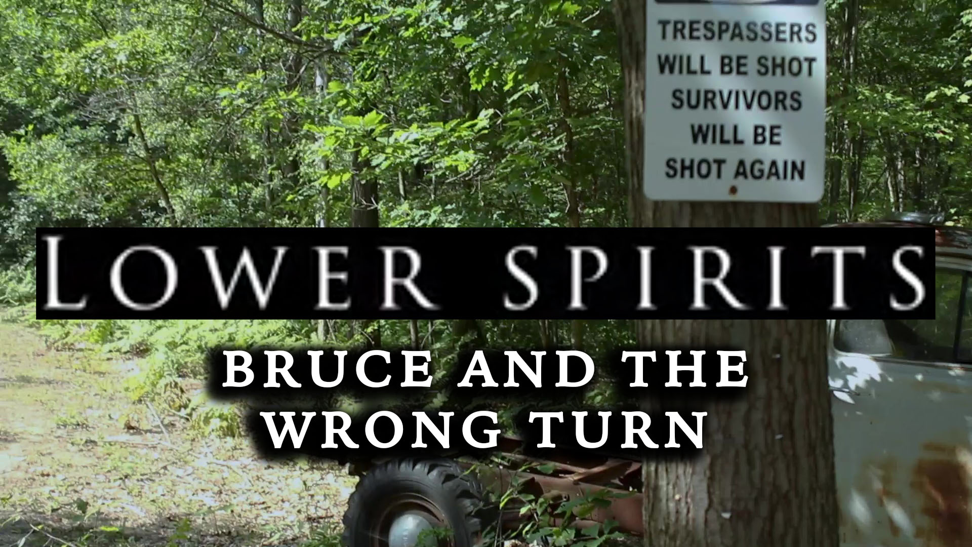 Lower Spirits: Bruce and The Wrong Turn