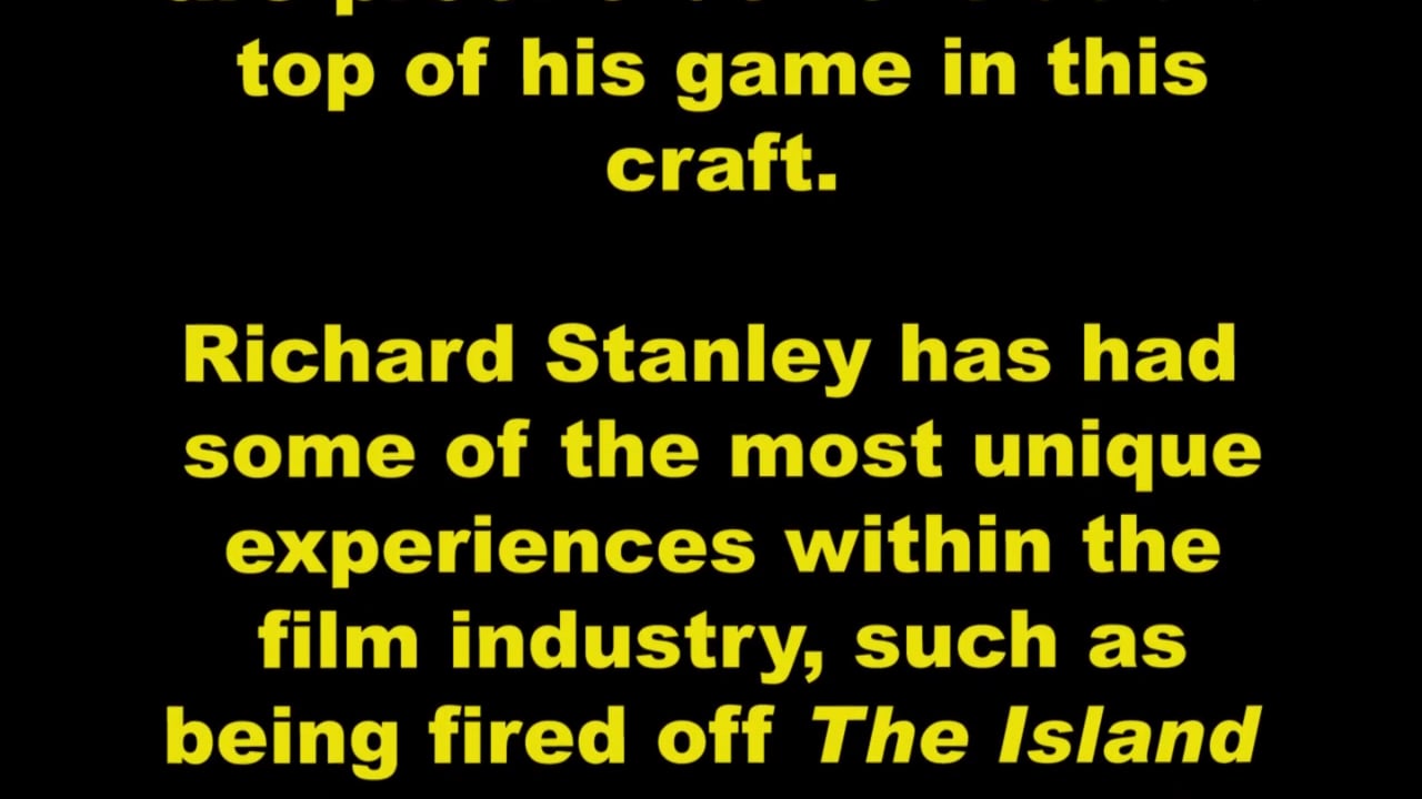 Flexible Filmmaking! A Conversation About Film Financing With Richard Stanley