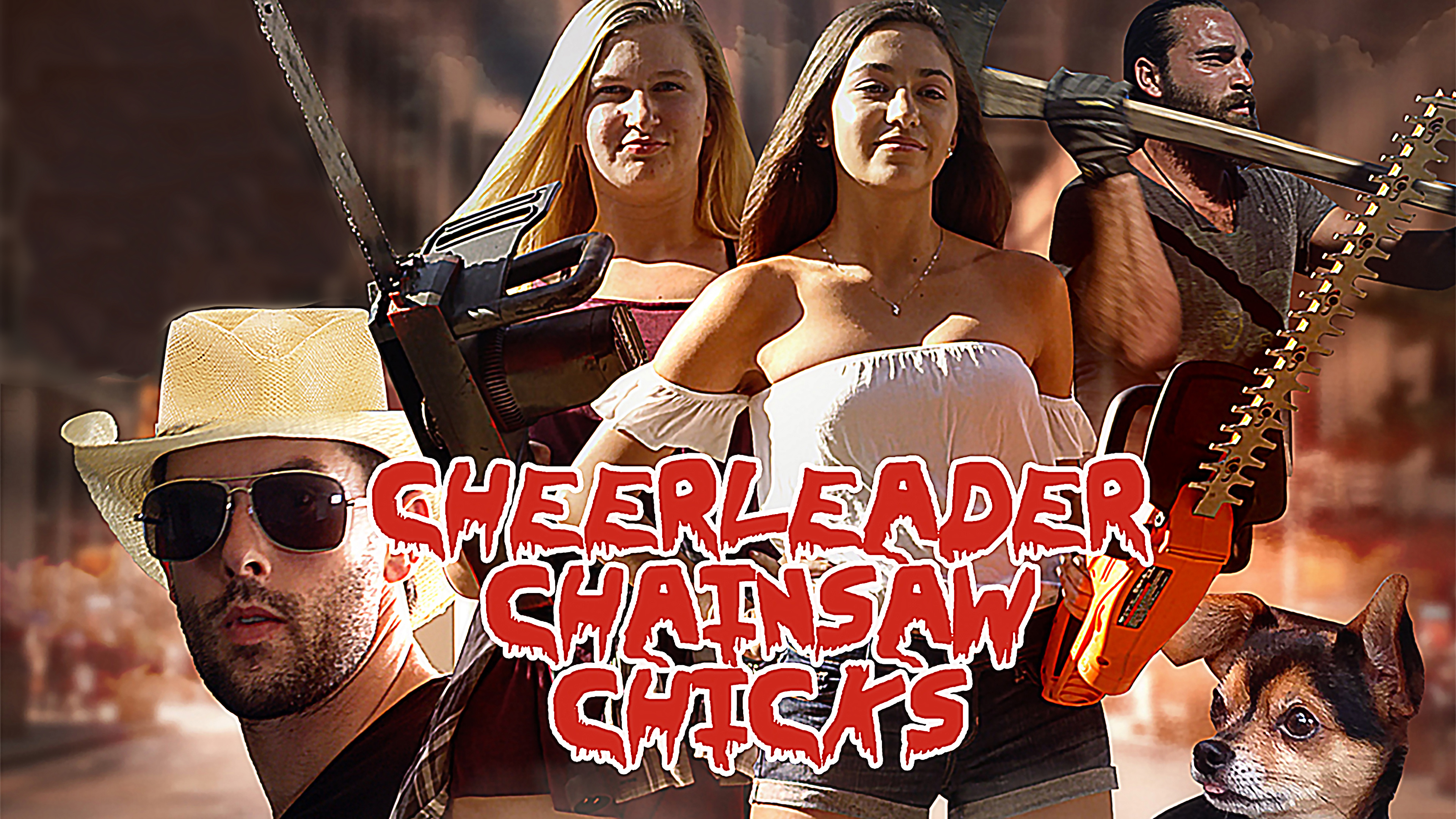 Cheerleader Chainsaw Chicks