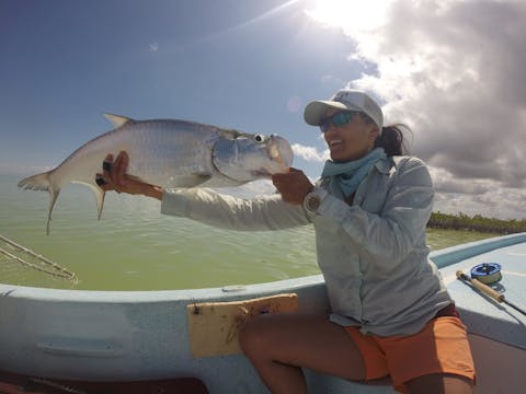 Chasing Permit in Ascension Bay