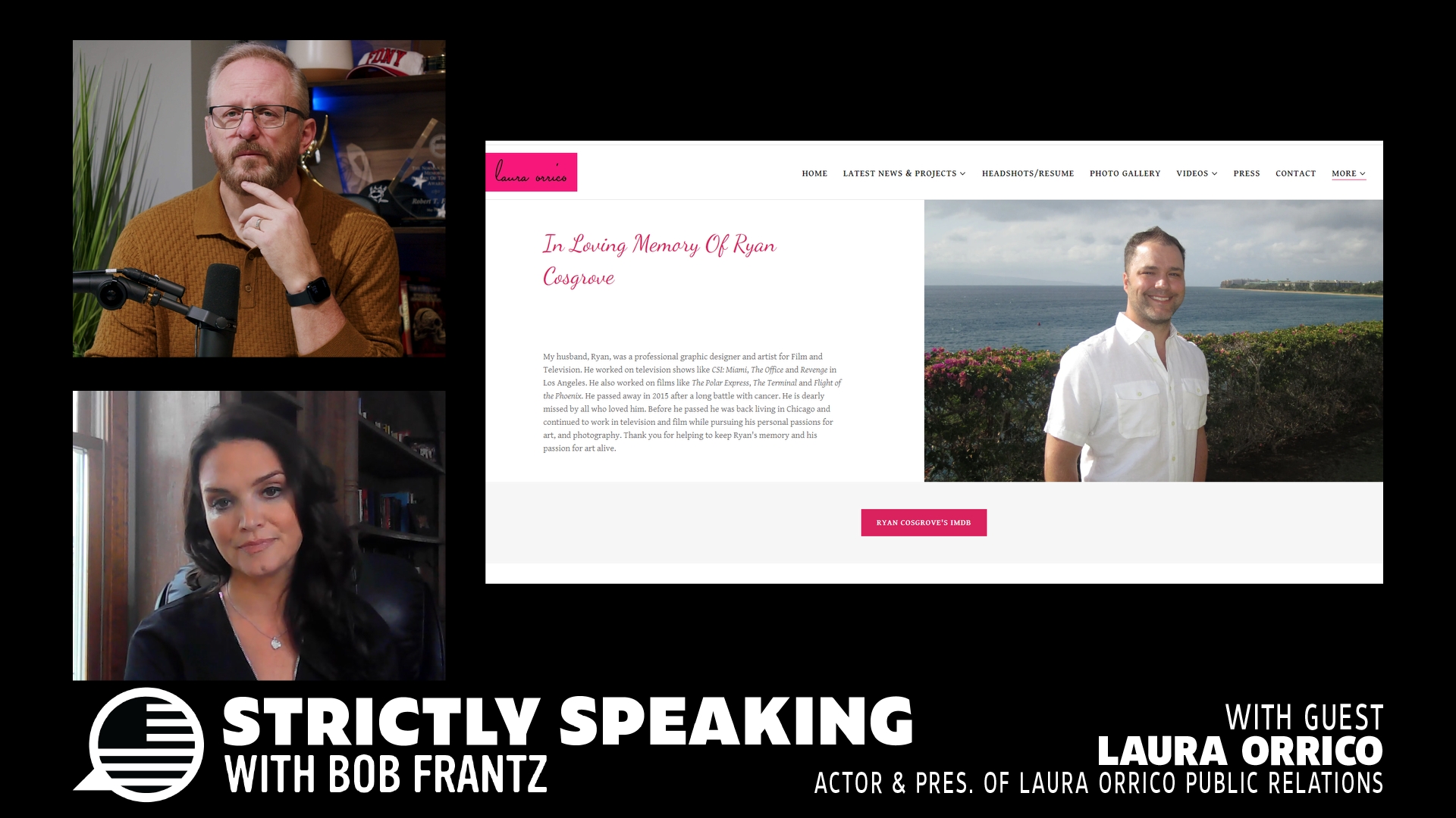 Ep. 61 - Actor and Public Relations Specialist Laura Orrico joins the show