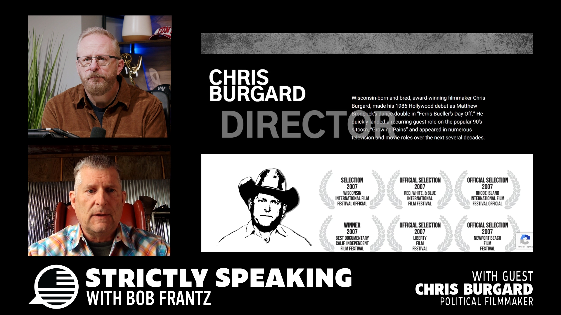 Ep. 59 - Filmmaker Chris Burgard joins the show