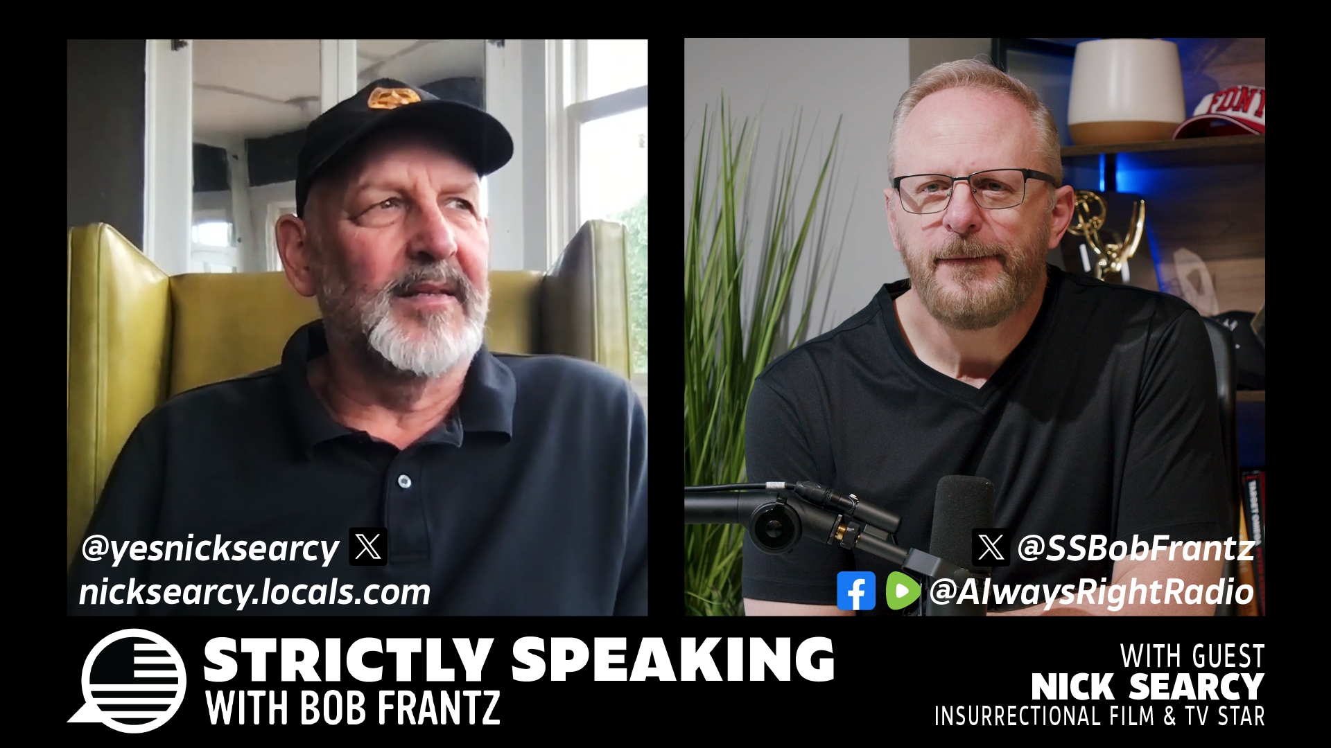 Ep. 57 - Insurrectional Film & TV Star Nick Searcy joins the show