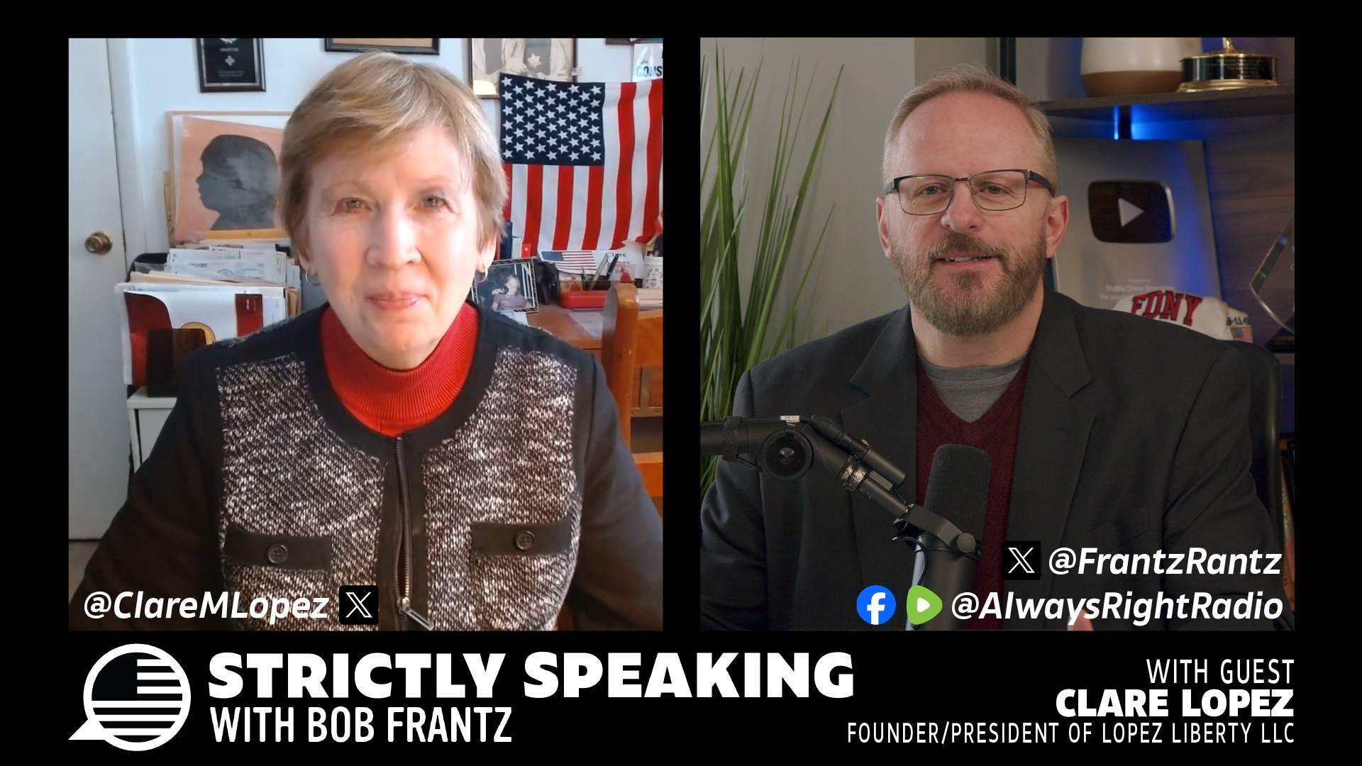 Ep. 38 - Clare Lopez, founder of Lopez Liberty LLC joins the show