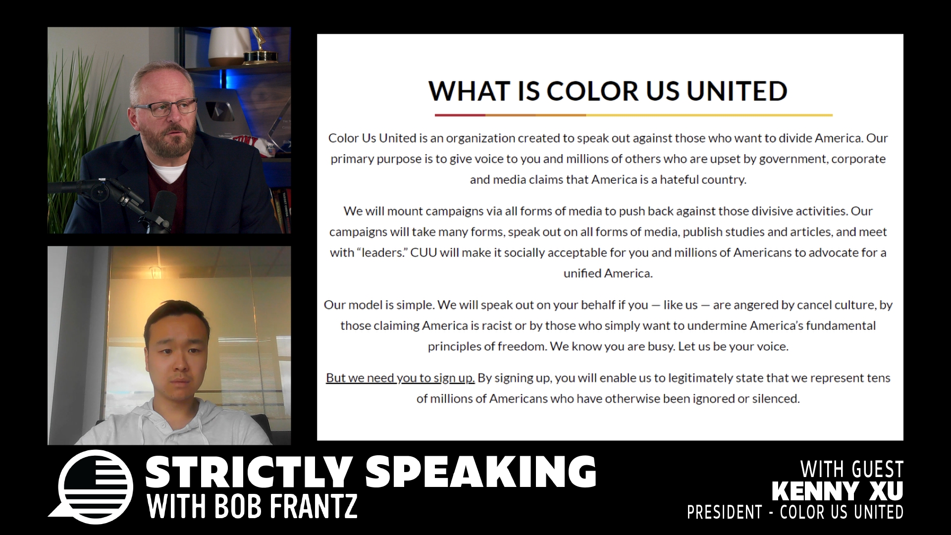 Ep. 41 - North Carolina Congressional Candidate Kenny Xu joins the show