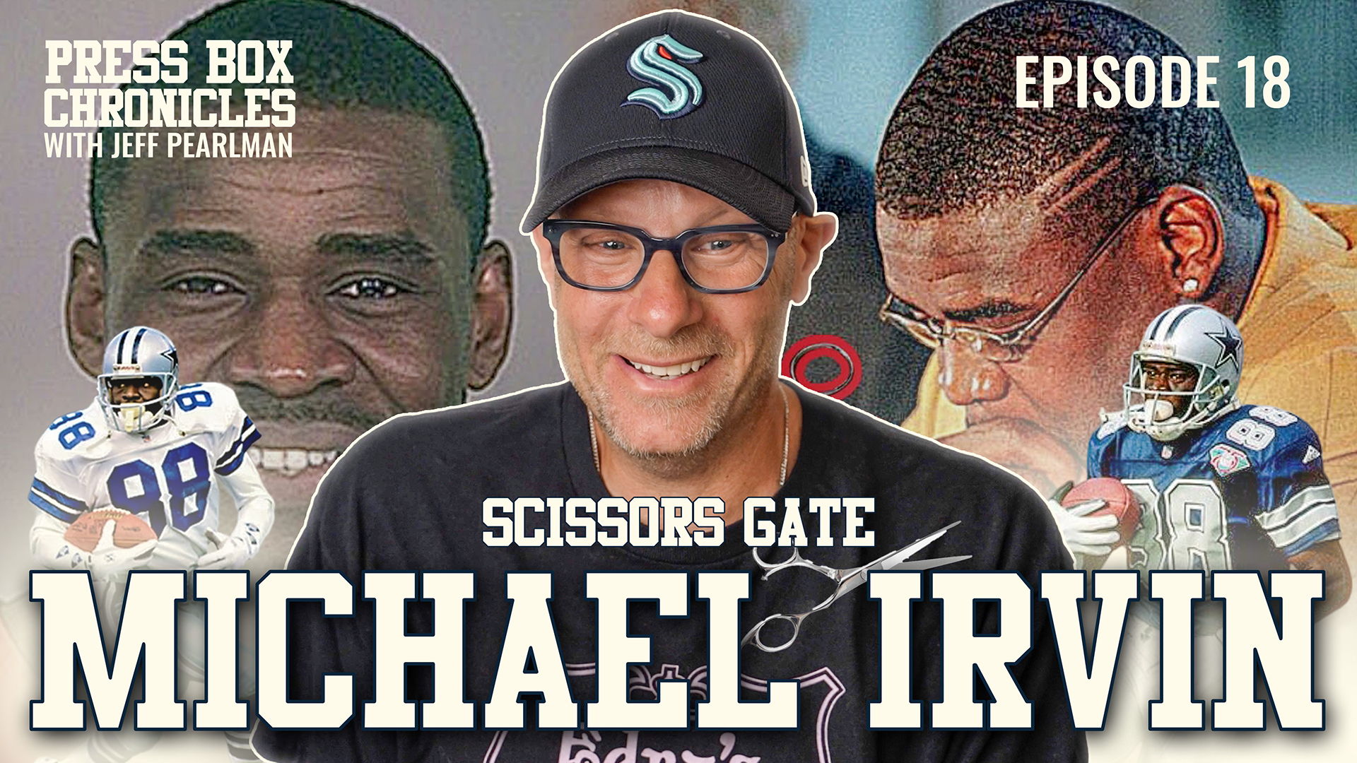 Ep.18 - Press Box Chronicles - Michael Irvin 