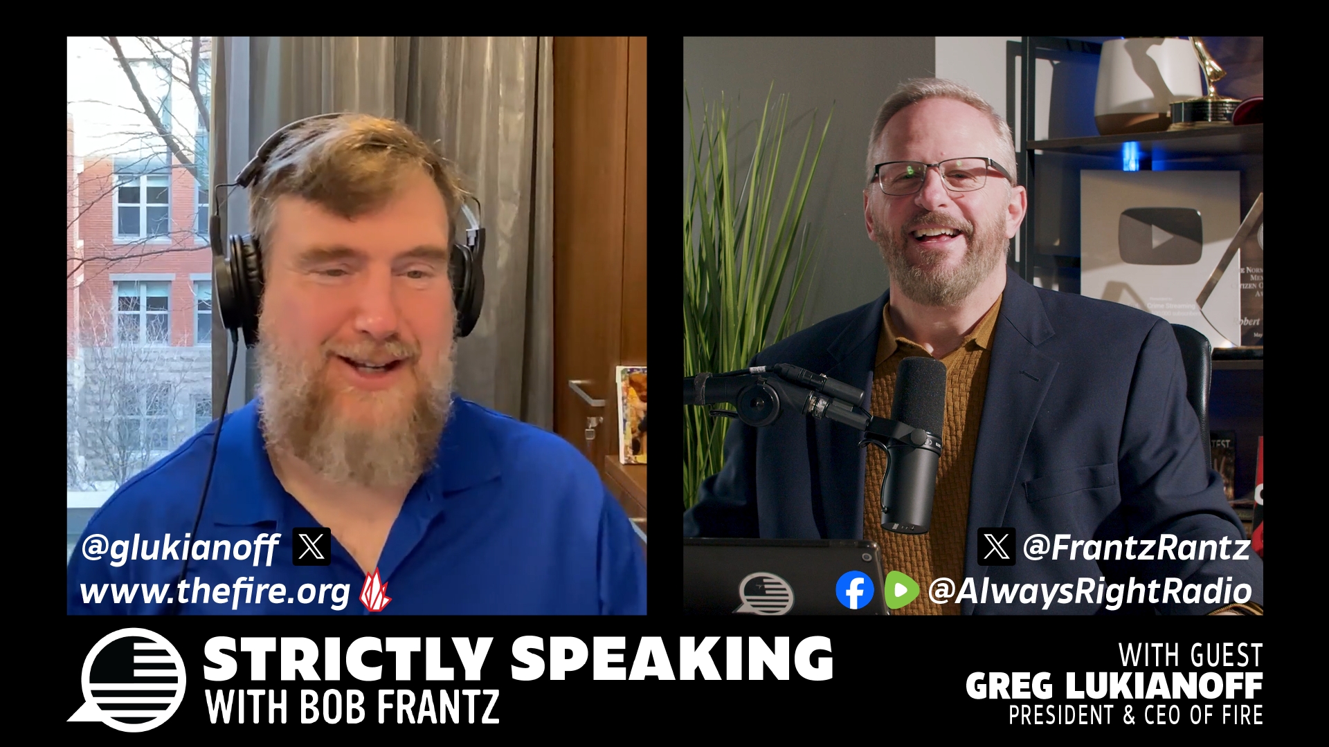 Ep. 33 - Greg Lukianoff from FIRE joins the show