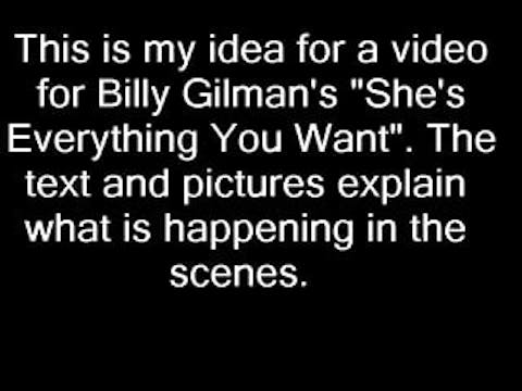 Billy Gilman - She's Everything You Want