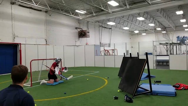 Lateral Throws GOALIE DRILLS