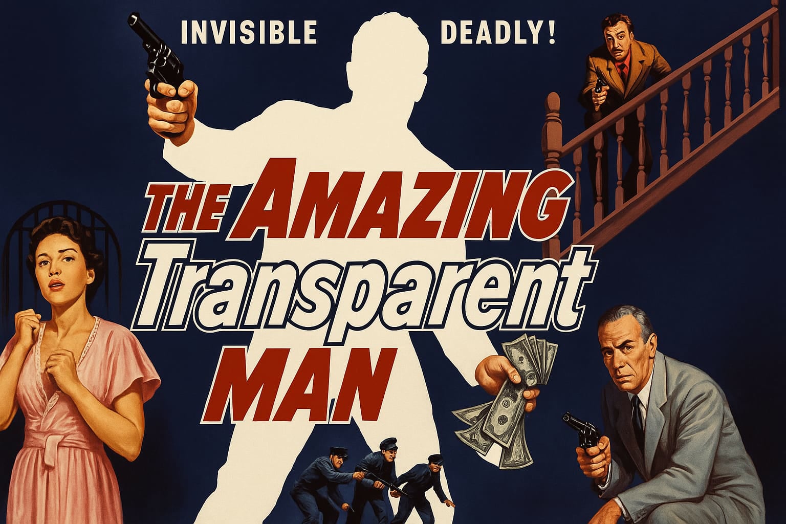 The Amazing Transparent Man (1960)