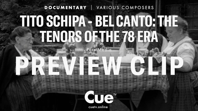Tito Schipa - Bel canto: The Tenors of the 78 Era - Preview clip