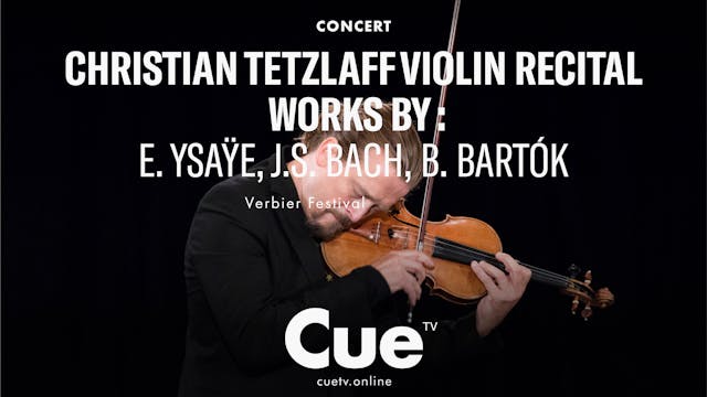 Christian Tetzlaff Violin Recital Wor...
